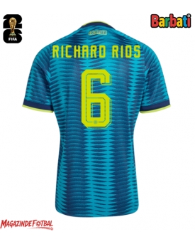 Columbia Richard Rios #6 Tricou Fotbal Replică Mondial 2026 Barbati Deplasare